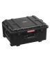 Black 3.5 cu. ft. IP67 waterproof hard case with wheels and foam insert