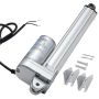 12 V IP65 lineārais aktuators, 203,2 mm gājiens, 675 mārciņas, ar kronšteinu