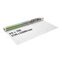 House foil vapor barrier, white, 2740x22860 mm, 0.13 mm thick