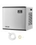 Commercial stainless steel ice maker, 249.5 kg/day, controllable