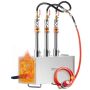 Portable Propane Gas Forge, 3 Burners, Stainless Steel, Up to 2600℉