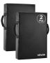 Football blocking dummy, 24x16 inches, black, 2 pcs.