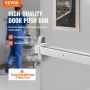 Piston door lock for metal and wooden doors with 3 keys