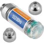 Silver 512 Hz probe, 8/5" and 1/4-20" connections, sewer pipe locator