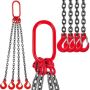 Ķēdes strope 5/16", 3,3 pēdas, G80, celtspēja 5 tonnas, ar āķiem