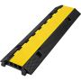 3-channel rubber cable safety ramp, 103x30x5.5 cm
