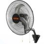 Sienas ventilators, 17,5 collas, 4000 CFM, 3 ātrumi, melns