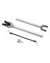 Transom guard 24-36 inch, adjustable, corrosion resistant, composite head