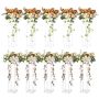 10pcs 23.6inch Acrylic Laminate Wedding Flower Stand Set