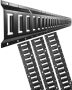 E-type steel rail set, 5 feet, 4 pcs., for securing loads of 900 kg