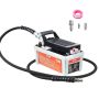 Pneumatic hydraulic pump, 6895 bar, 1.9 L reservoir, gray
