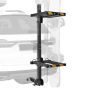 Foldable ski and snowboard holder on the hook, car, adjustable, with lock