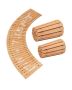 Curved Wooden Cedar Garden Path, 7ft x 17in, Non-Slip