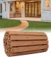 Wooden non-slip cedar garden path, 8 feet x 17 inches