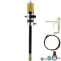 Pneumatic grease pump 50:1 with 13 ft hose and 360° swivel head