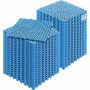 Modular soft PVC drainage floor tiles, 30x30 cm, blue, 55 pcs.