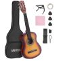 Classical wooden guitar 780 mm for beginners with accessories