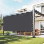 Pergolas pārsegs aizsardzībai pret sauli 10x12 pēdas, HDPE, melns