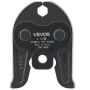 V15 V-type pressing jaw for 15 mm carbon and stainless steel pipes