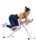 AB abdominal press trainer, foldable, 330 lb capacity