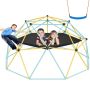 Climbing dome 10 feet with hammock and swing for children 3-10 m