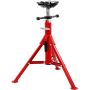 Pipe jack v-head 1107A, steel, 2 t, 28-51.5 inches, foldable