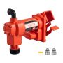 Electric fuel transfer pump 230 V, 57 l/min, overheating protection