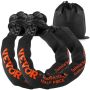 Soft synthetic ropes for lifting, 2 pcs., 20 t, 1.3 x 56 cm