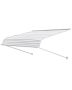 Aluminum awning 48x42 inches, door and window canopy, rain and sun protection