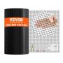 Metal Galvanized Wire Mesh Roll, 24'' x 100', Vinyl Coated, for Chicken and Animal Fencing