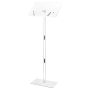 Laptop Acrylic Podium Tribune, 1100mm, Adjustable Angle