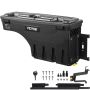 Truck body lockable waterproof storage box, 20 L, black