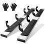 Pads for 6 inch steps, stainless steel, chevy silverado and GMC sierra 1500 crew cab, 2 pcs.