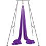 Professional Purple Yoga Swing Stand, 13.1 Yards High