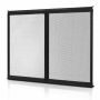 RV Screen Door Guard, Aluminum, 673 x 508 mm, Black
