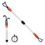 Rechargeable 2300LM LED Work Light with Hooks, Portable, Cordless