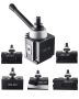 Quick-change steel lathe tool holder set, 6 pieces, 254-381 mm