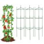 6 Pack Tomato Cages Garden, 48 Inch Plant Support Cage