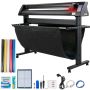 Vinyl cutter 1350 mm with LED display and stand, semi-automatic