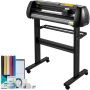 Vinyl cutting machine, 28 inches, adjustable speed and force, with floor stand