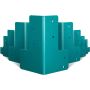 Workbench angle steel brackets, set of 8