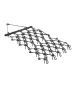 Tow chain harrow 4x4 ft, 69 sharp teeth, ATV and UTV