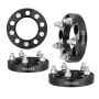 Riteņu adapteri, 1 colla, 82,5 mm urbums, melni, 4 gab., Jeep un Ford 1984–2013