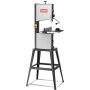 Bandsaw with stand, 24.5 cm, 370 W, two-speed, adjustable