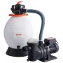 Smilšu filtra sūknis virszemes baseiniem, 400 mm, 18 000 l/h, 850 W, ar 6 virzienu vārstu un filtra grozu