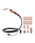 250 Amp MIG Welding Gun with 15 ft. Cable, Compatible with Millermatic 200-252 Machines