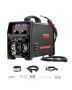 Pro MIG 200A welding machine 5in1 (MIG, gas, flux, electrode, TIG) with IGBT and LCD