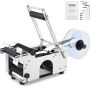 Semi-automatic round bottle labeling machine, 20-50 pcs/min