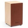 Large birch wood cajon drum with silicone feet, 30x30x50 cm