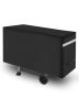 Grill cover 66 inches, 600D polyester, waterproof, black